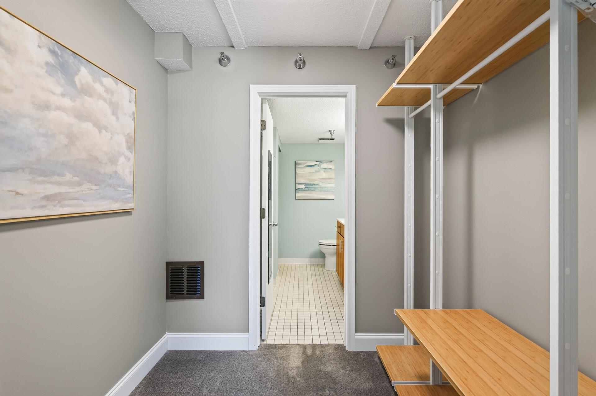 Large Walk-Through Closet