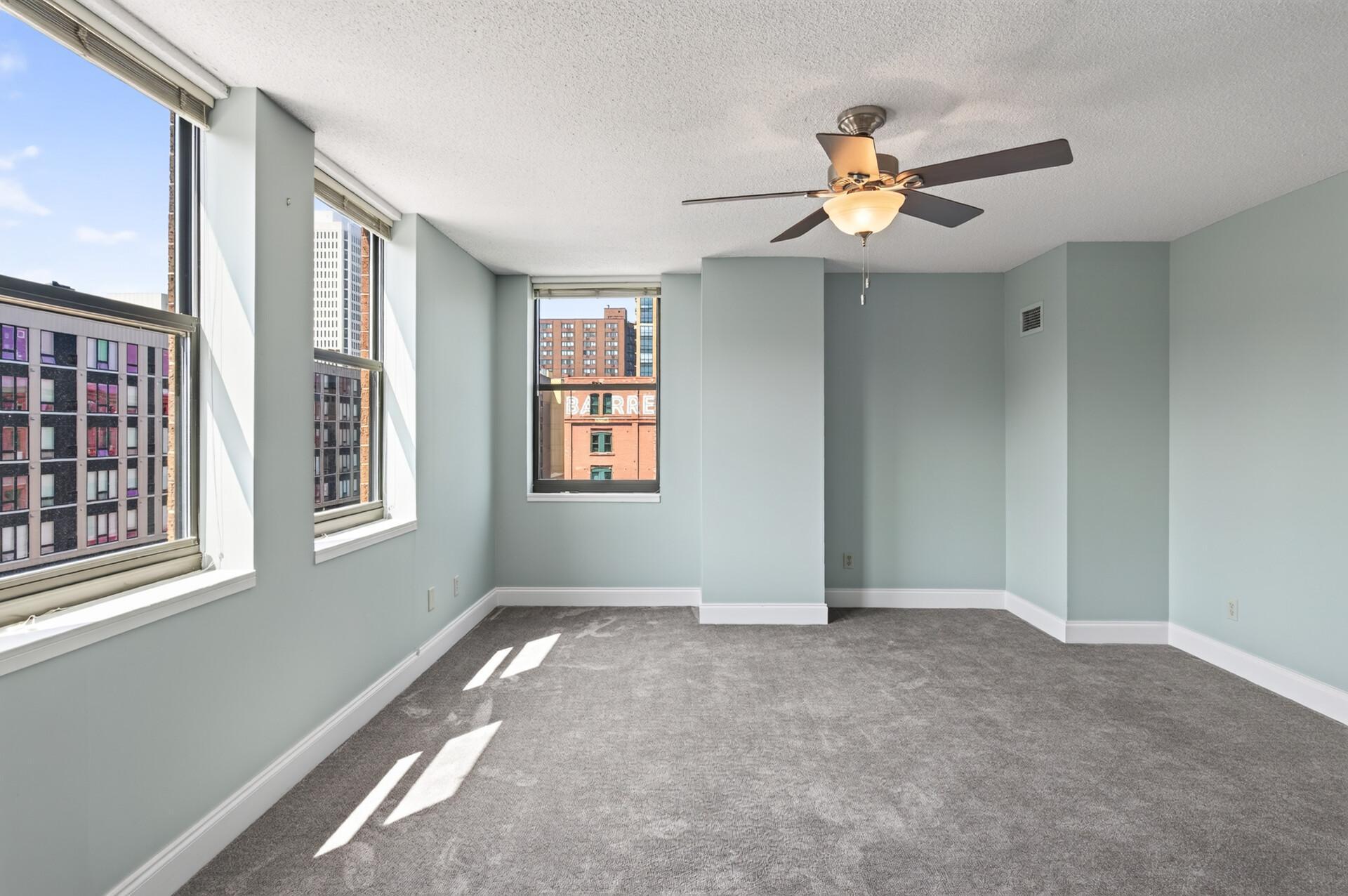 Large, Bright Second Bedroom