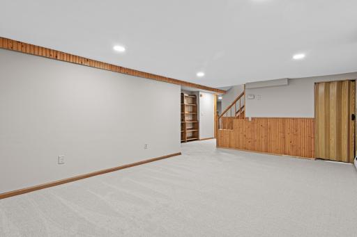 The lower level adds even more room to spread out.