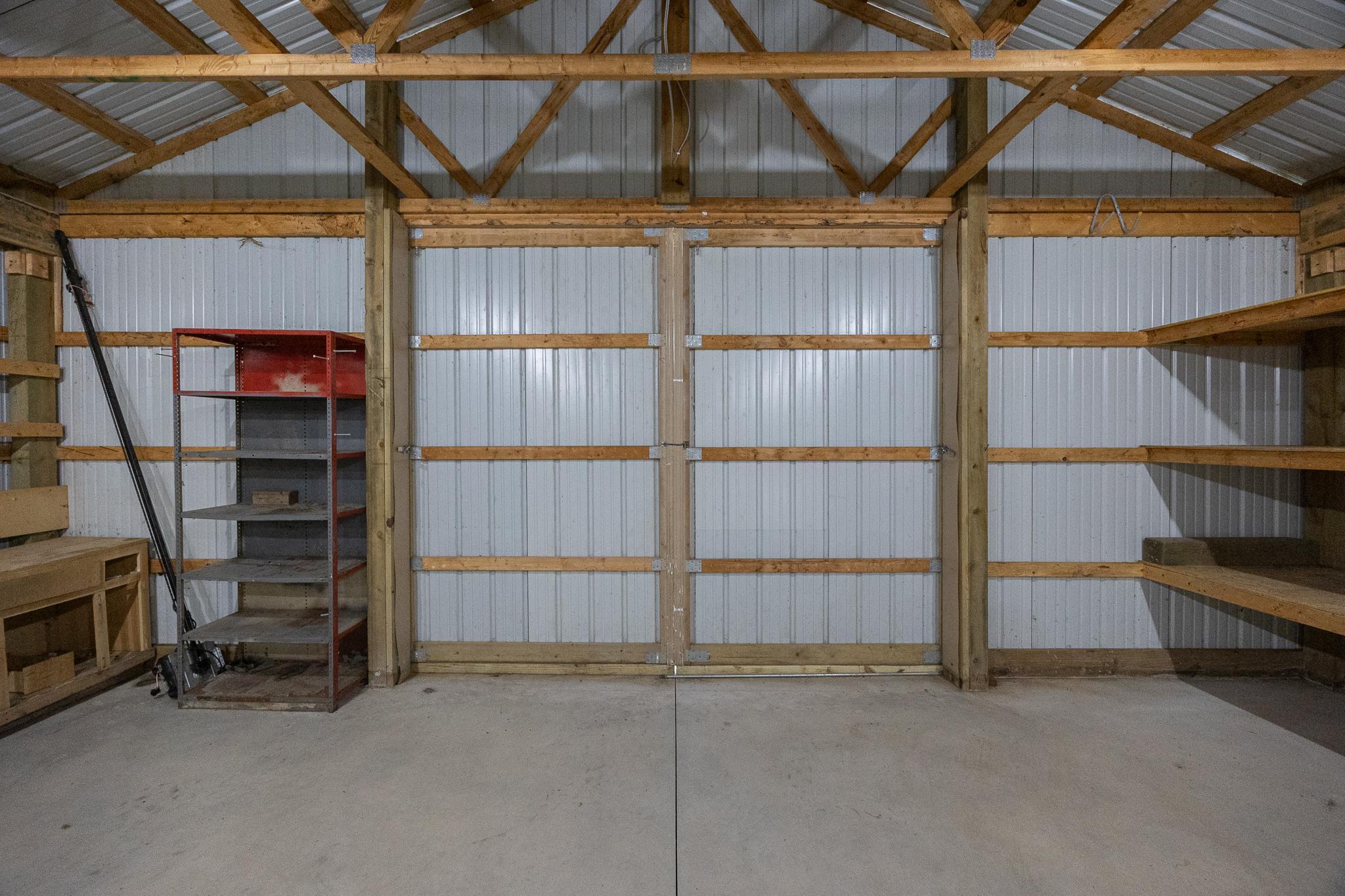 Rear sliding doors