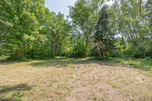 Cleared area for future building or camper site