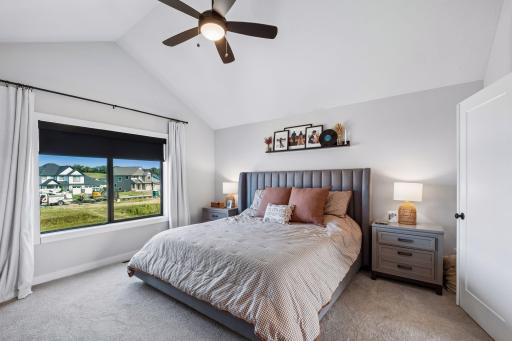 Primary Suite W/ Vaulted Ceilings