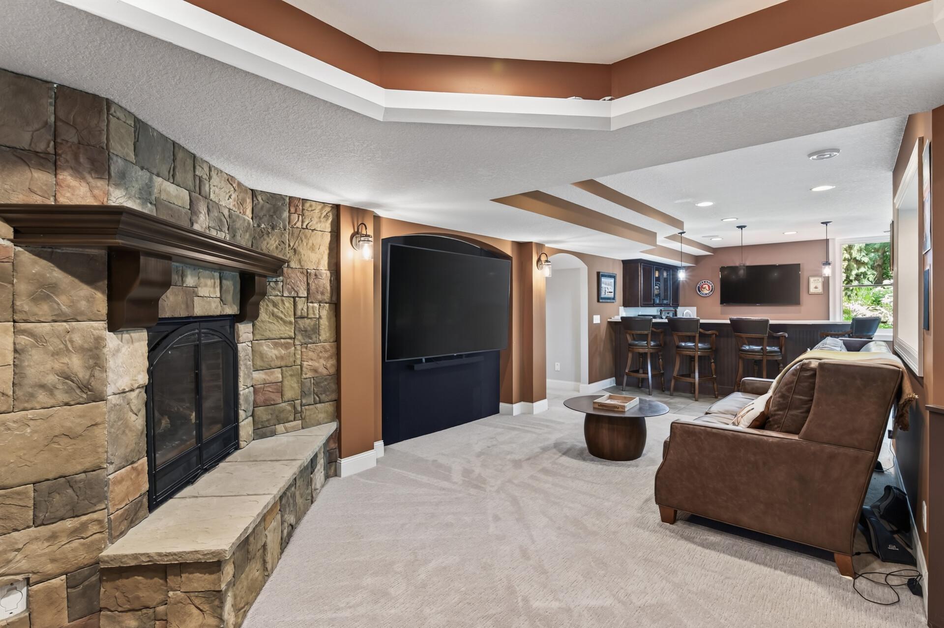 Appreciated how the home allows adults and children to have their own spaces without ever feeling disconnected