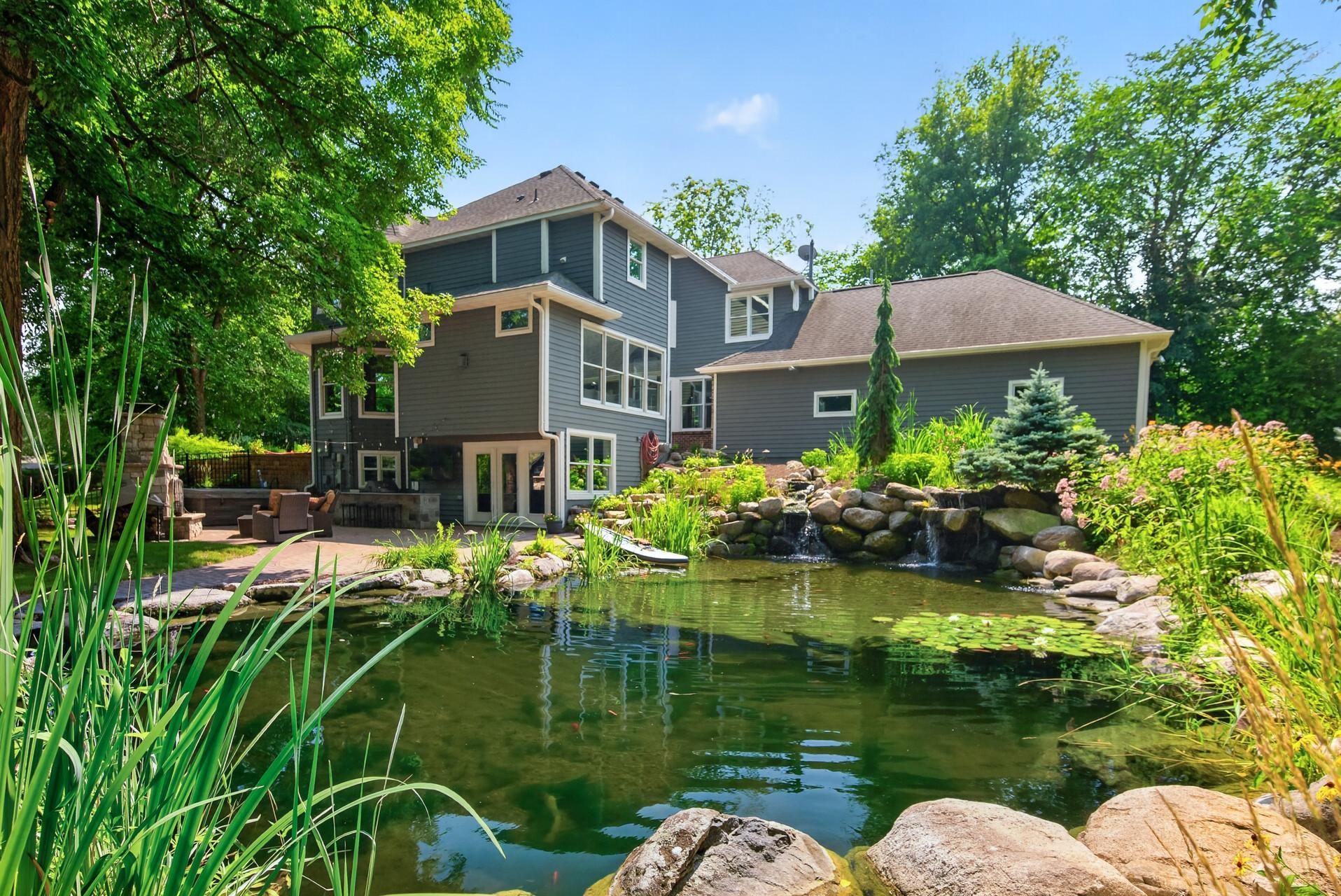 The fun continues year-round. During the winter, you can heat the pond with the pond heater to maintain open water, or simply let it freeze over to create your own private skating rink or hockey pond