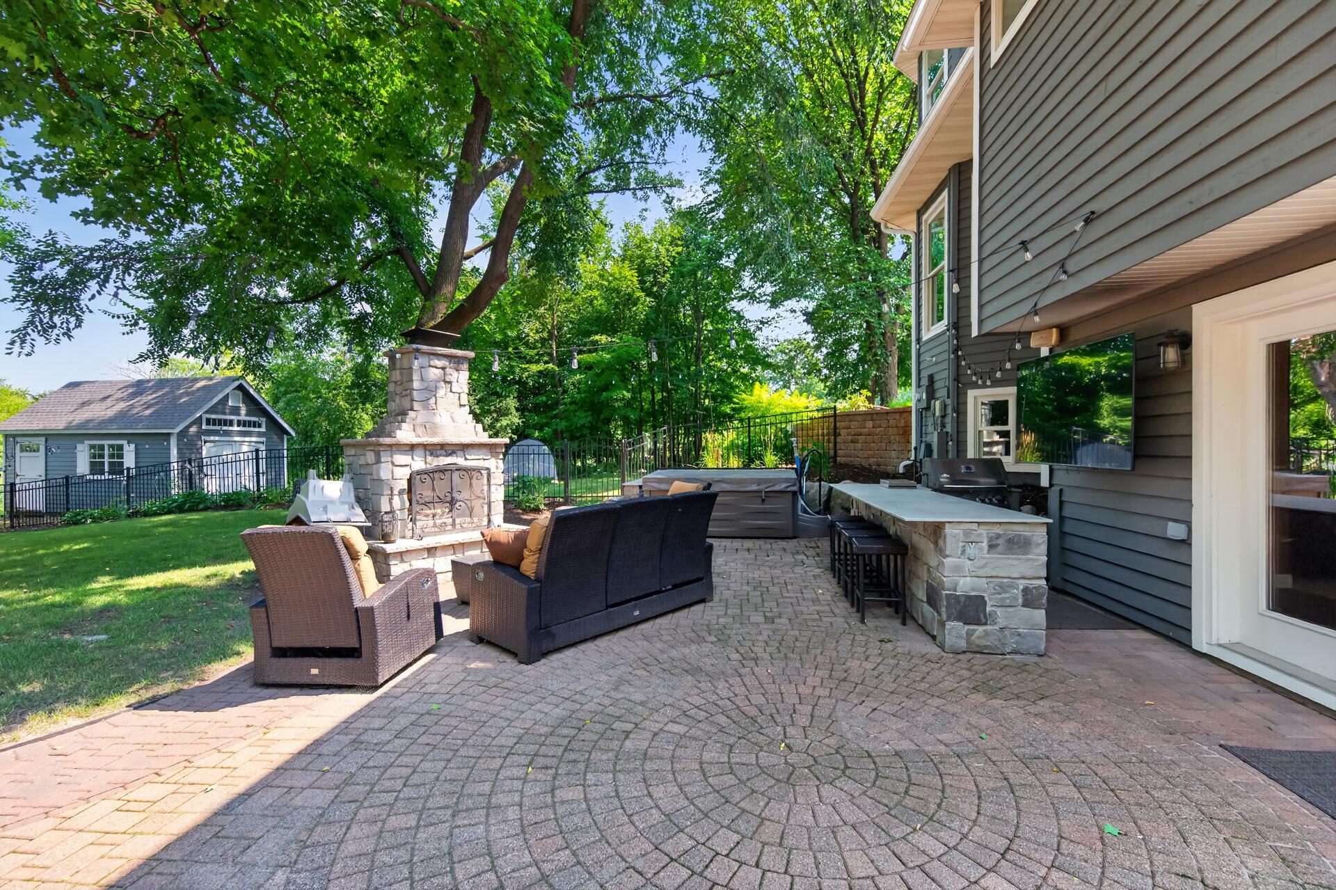 Designed for both relaxation and entertaining, the outdoor living spaces are second to none