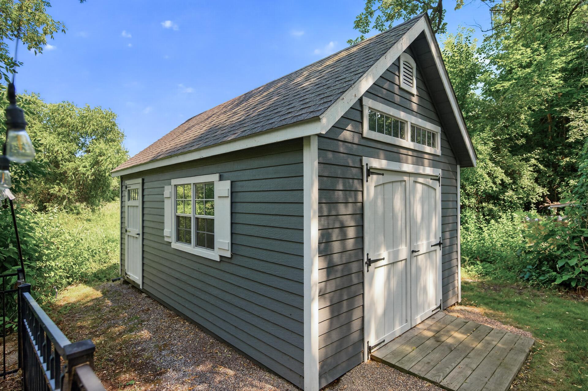 Storage shed to match the home