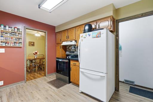 From living room you ener into the kitchen