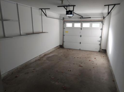 Attached garage