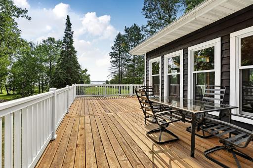 New rebuilt deck