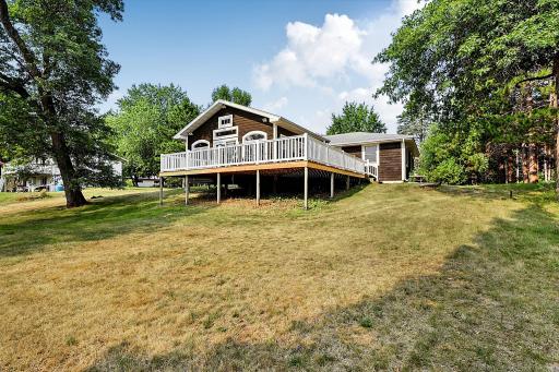 Entertain on the large wrap around deck