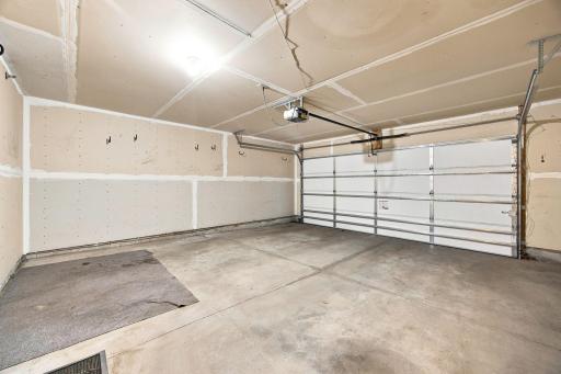 2 car attached garage.