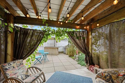 Great space for entertaining or relaxing.
