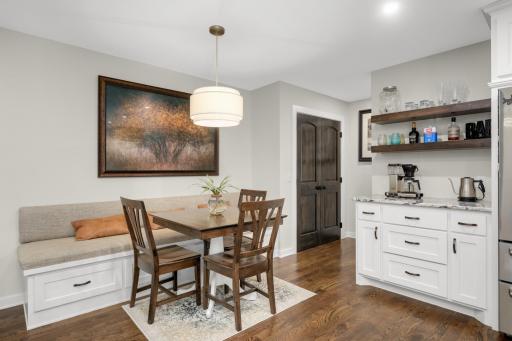 Dining area