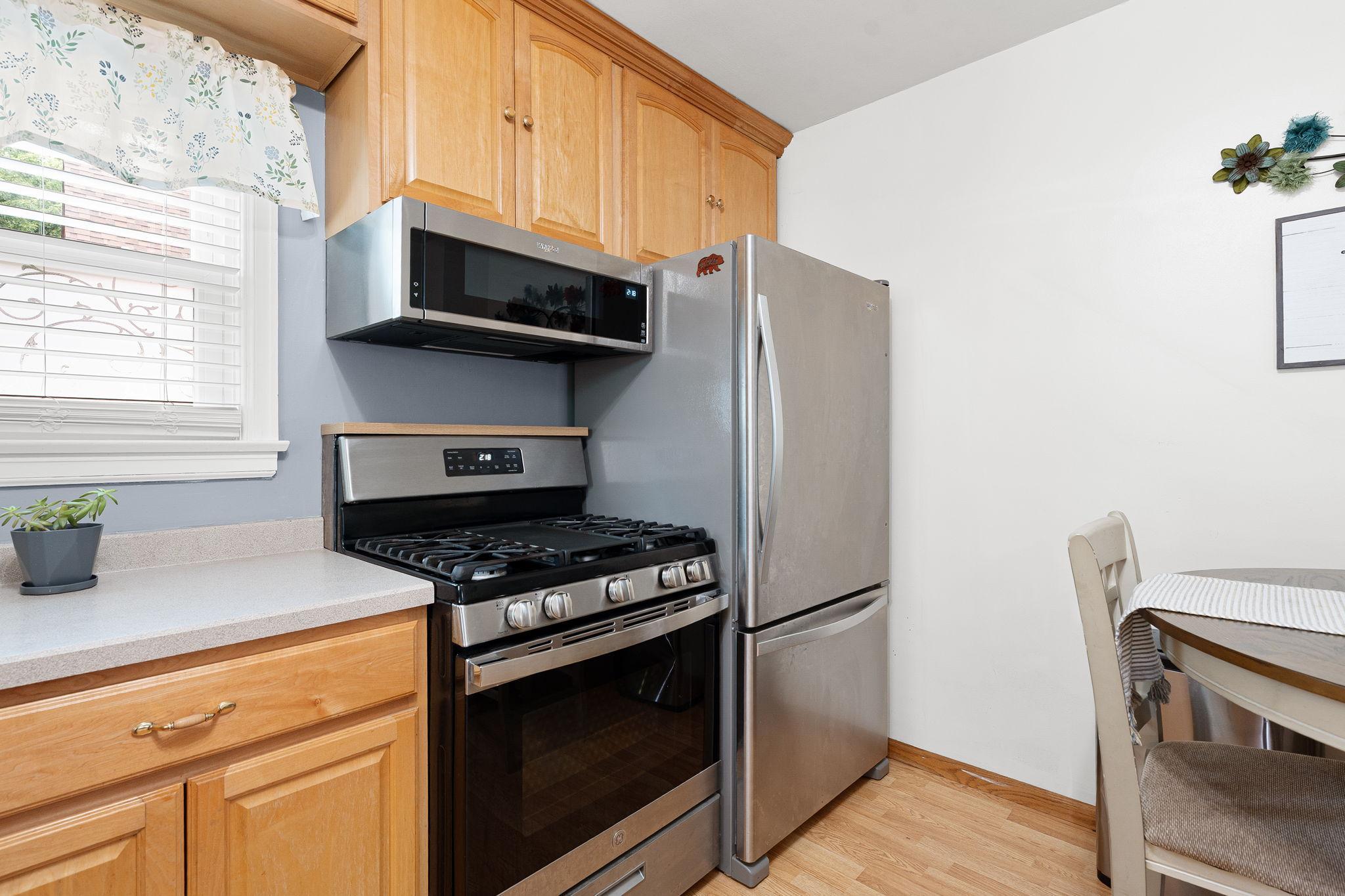 Stainless Appliances-Gas Stove