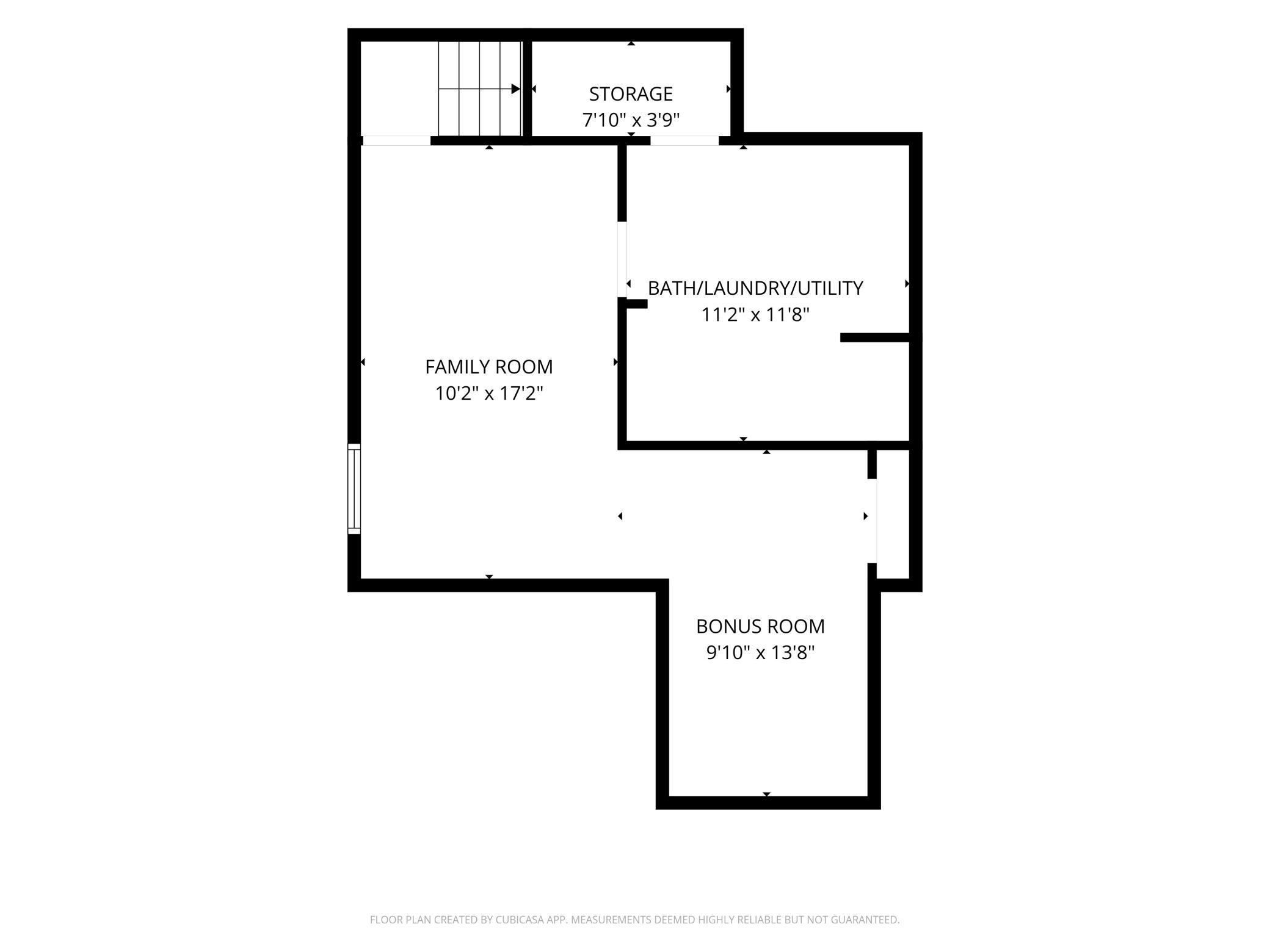 Lower Level Floor Plan