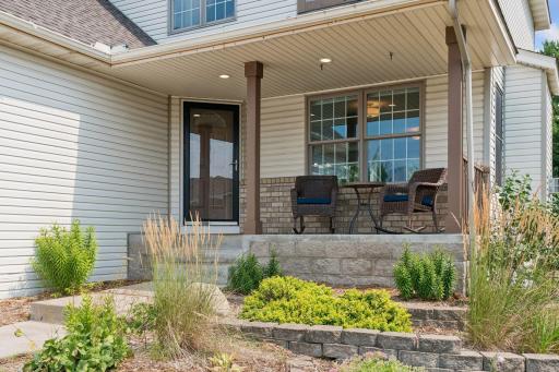Enjoy your morning coffee on the front porch!