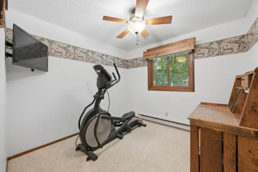 Main floor 3rd bedroom - currently being used as a multi-purpose room - office / exercise...