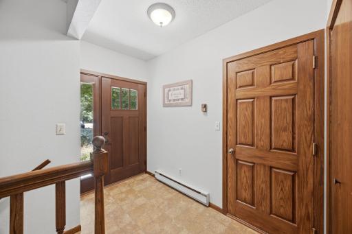 Main entrance... main door, door to the garage, and a closet right when you walk in.
