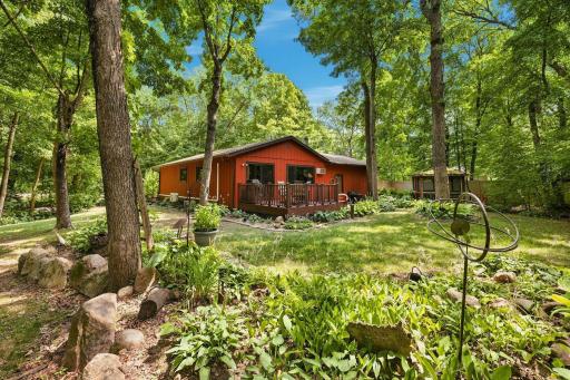 Almost an acre of privacy - the setting is amazing!
