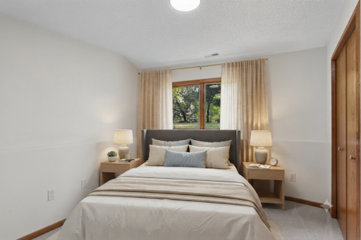 Bed room 4 lower level virtually staged room
