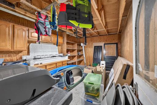 Additional shed storage