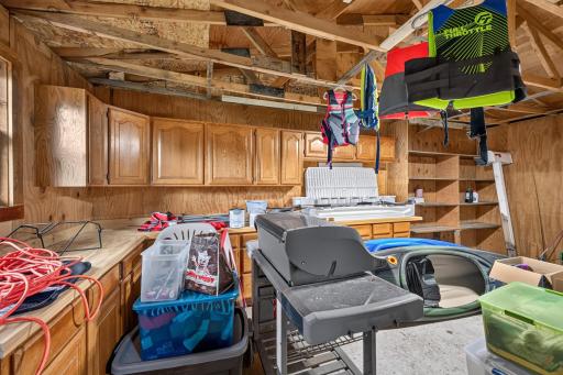Additional shed storage
