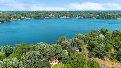 Home overlooks beautiful Lake Josephine with picturesque waterfront views.