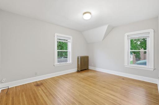 2nd bedroom with wood floor on the 2nd floor