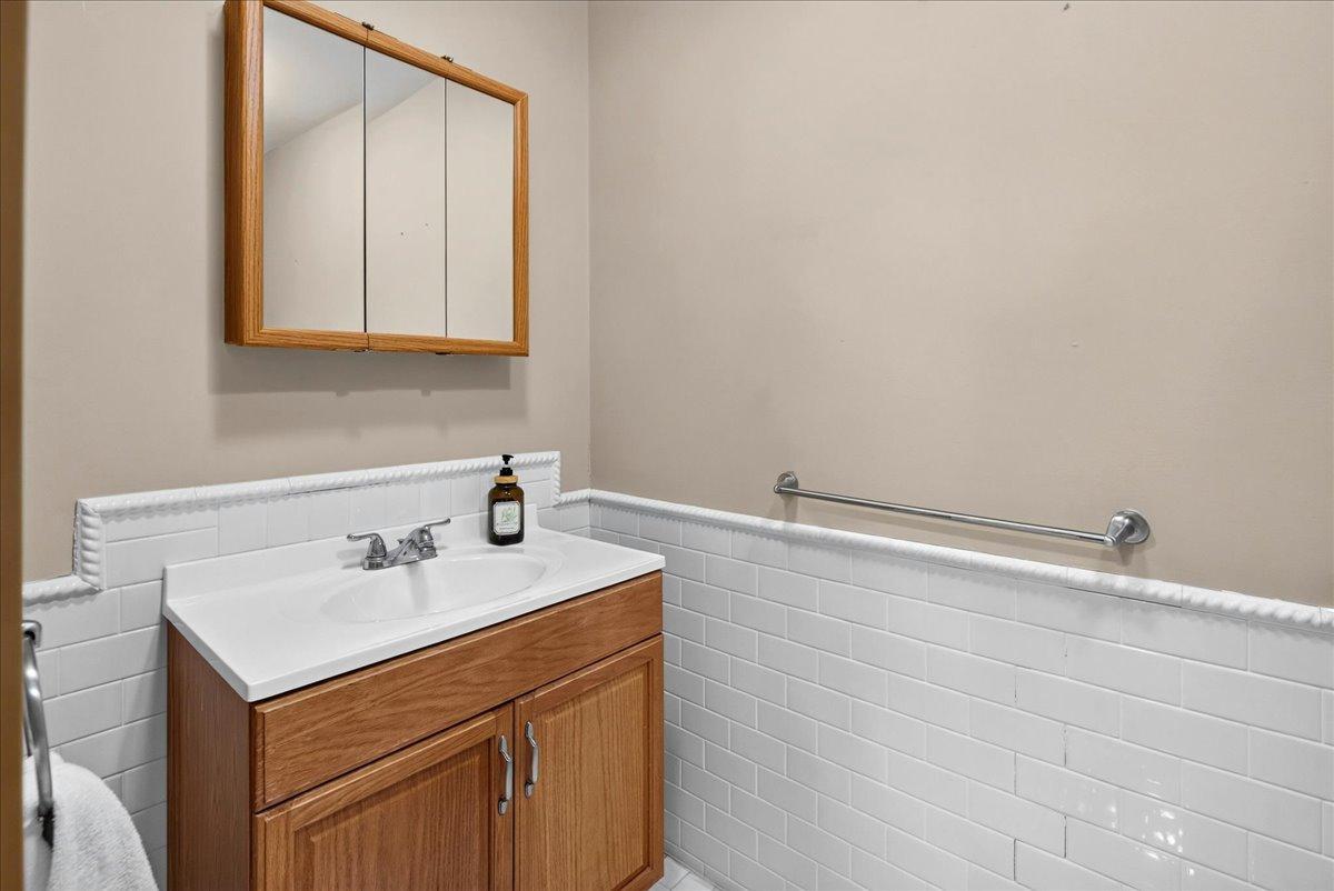 Lower Level Bathroom/ Powder room.