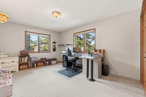 Spacious upper level 2nd bedroom.