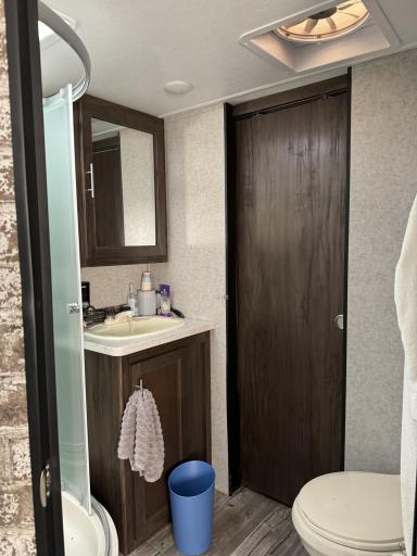Interior of Camper