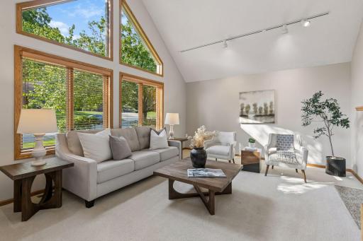 Tons of wonderful natural light flows into this home! The main level has been freshly painted a nice neutral color.