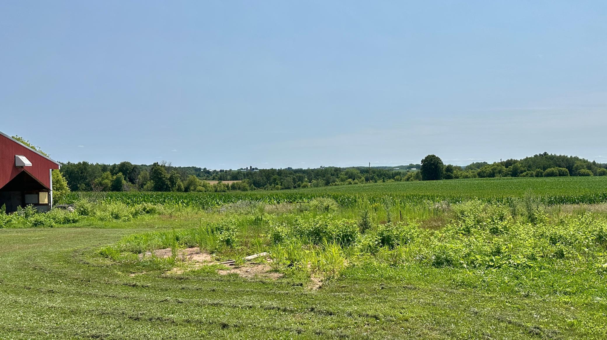Wonderful country views.
