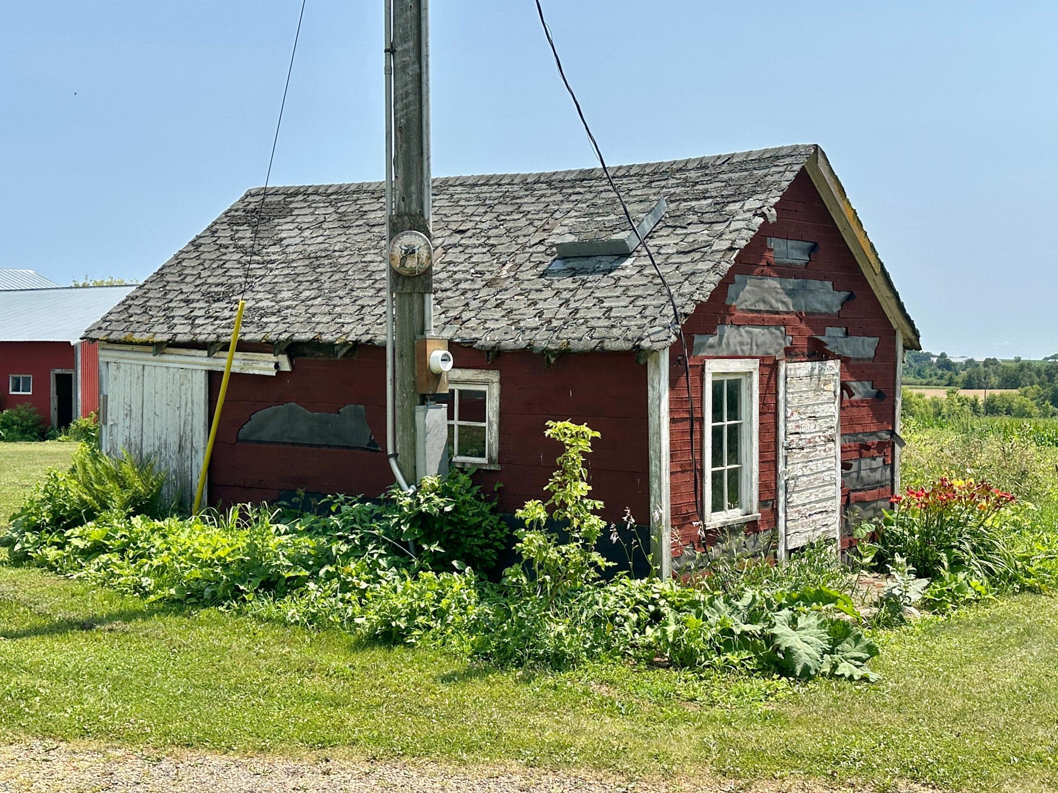 This cute little building is the pump house.