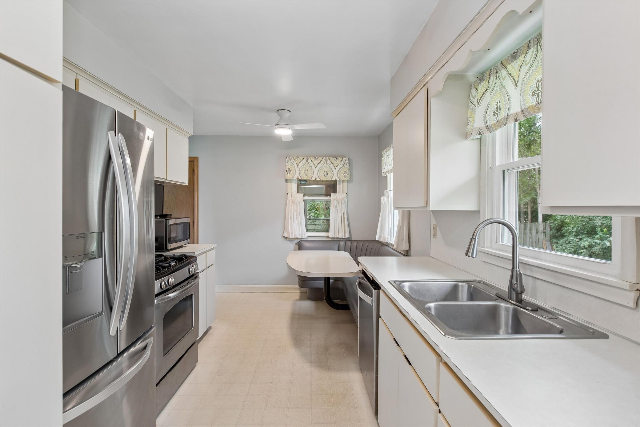 Stainless- steel appliances