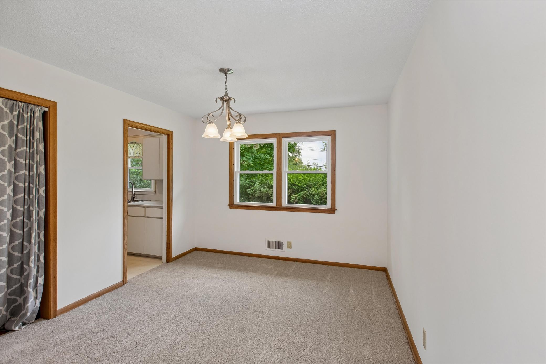 Off the kitchen, you will find bedroom #2