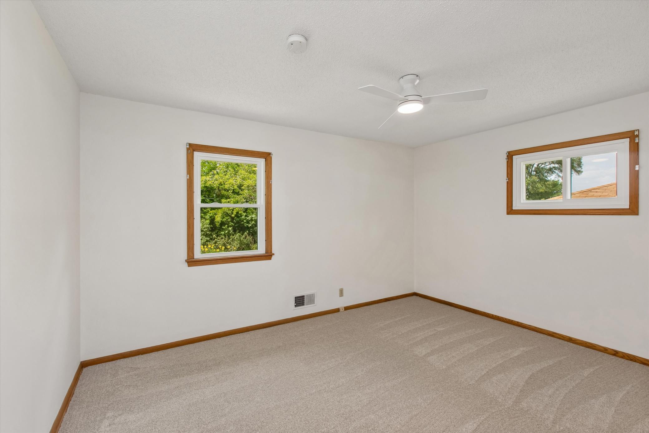 Primary bedroom with large closet