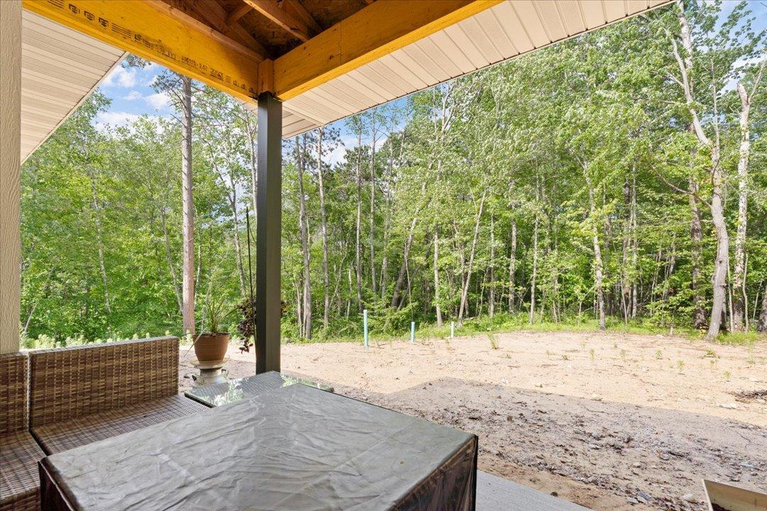 Covered Back Deck