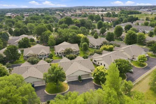 Ariel view of complex