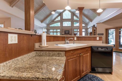 Kitchen View to Lake