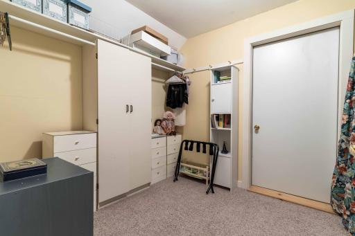 Upper Level Closet and Storage Room