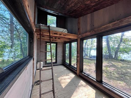 Open and light filled structure.