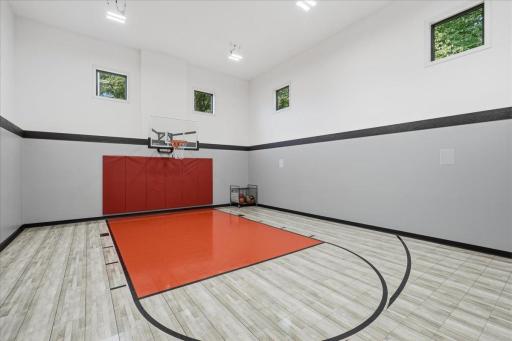Sport court is perfect for fun and working out!