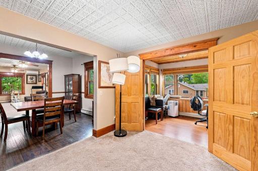 Sitting room and sun room