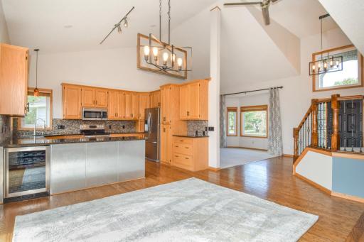 Natural Light Flows from Front to Rear of Home!