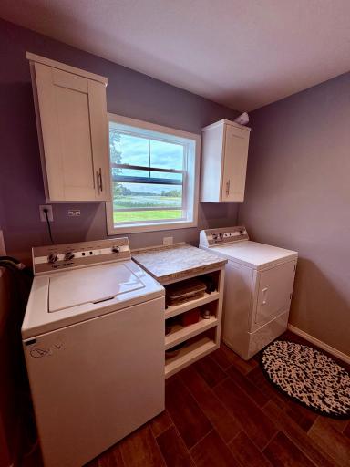 Even the laundry room has water views!