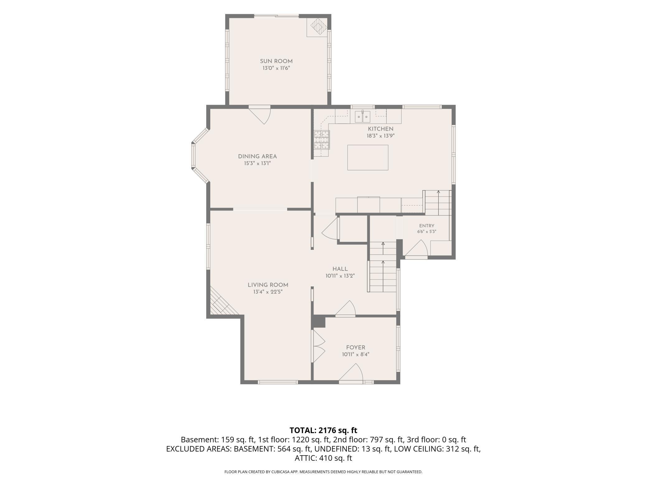 Main floor layout