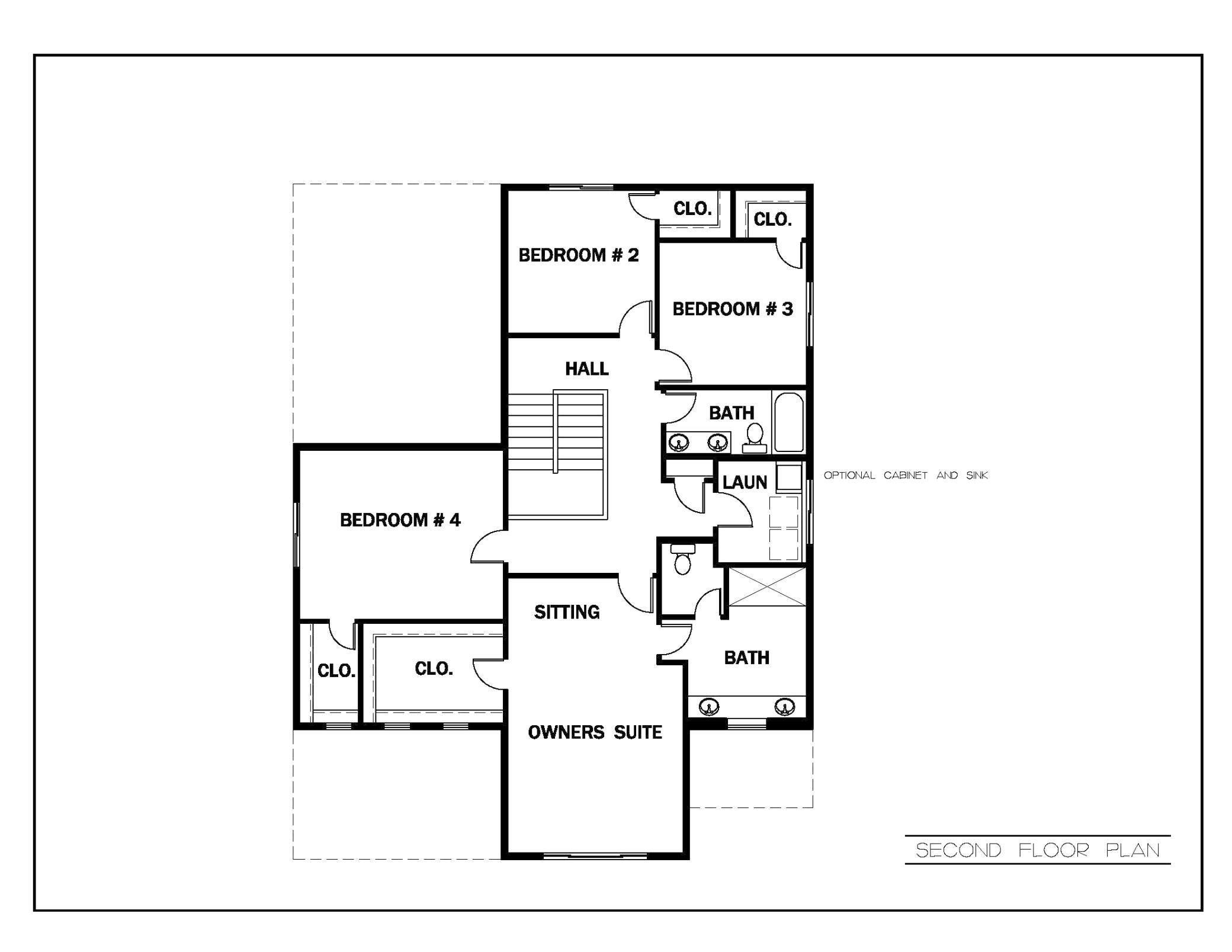 Optional 4-Bedroom Configuration