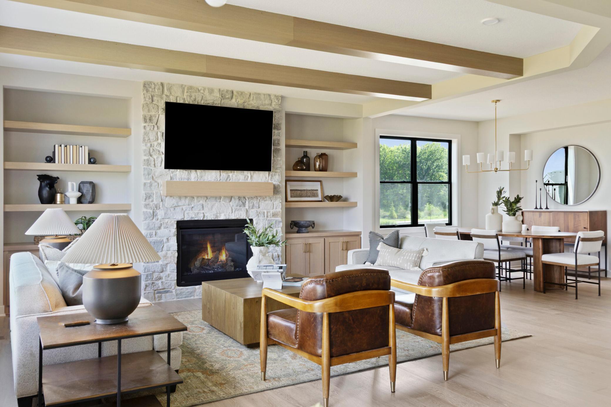 Photo of model home not all options may be included