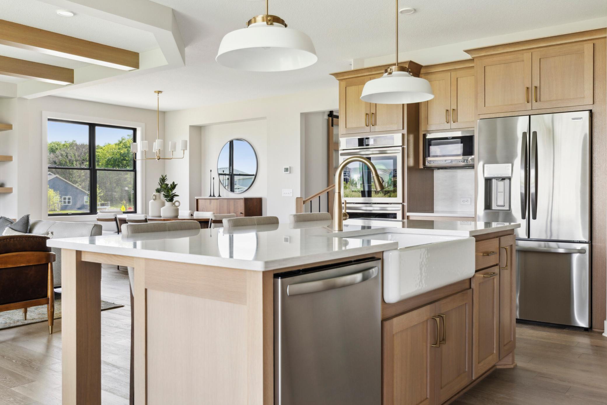 Photo of model home not all options may be included
